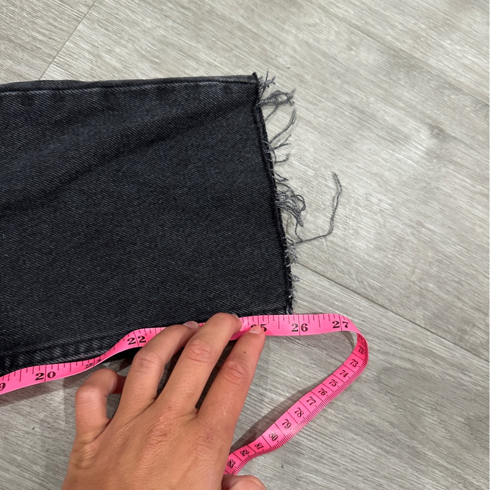 🚫SOLD🚫Zara Black High Waist Straight Leg Jeans - Picture 11 of 11